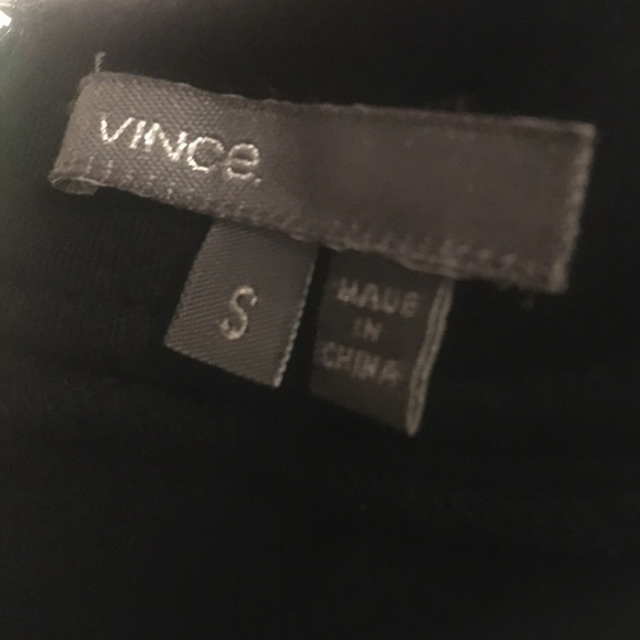 VINCE dress - merino wool, embellished,  jeweled collar - Picture 3 of 14